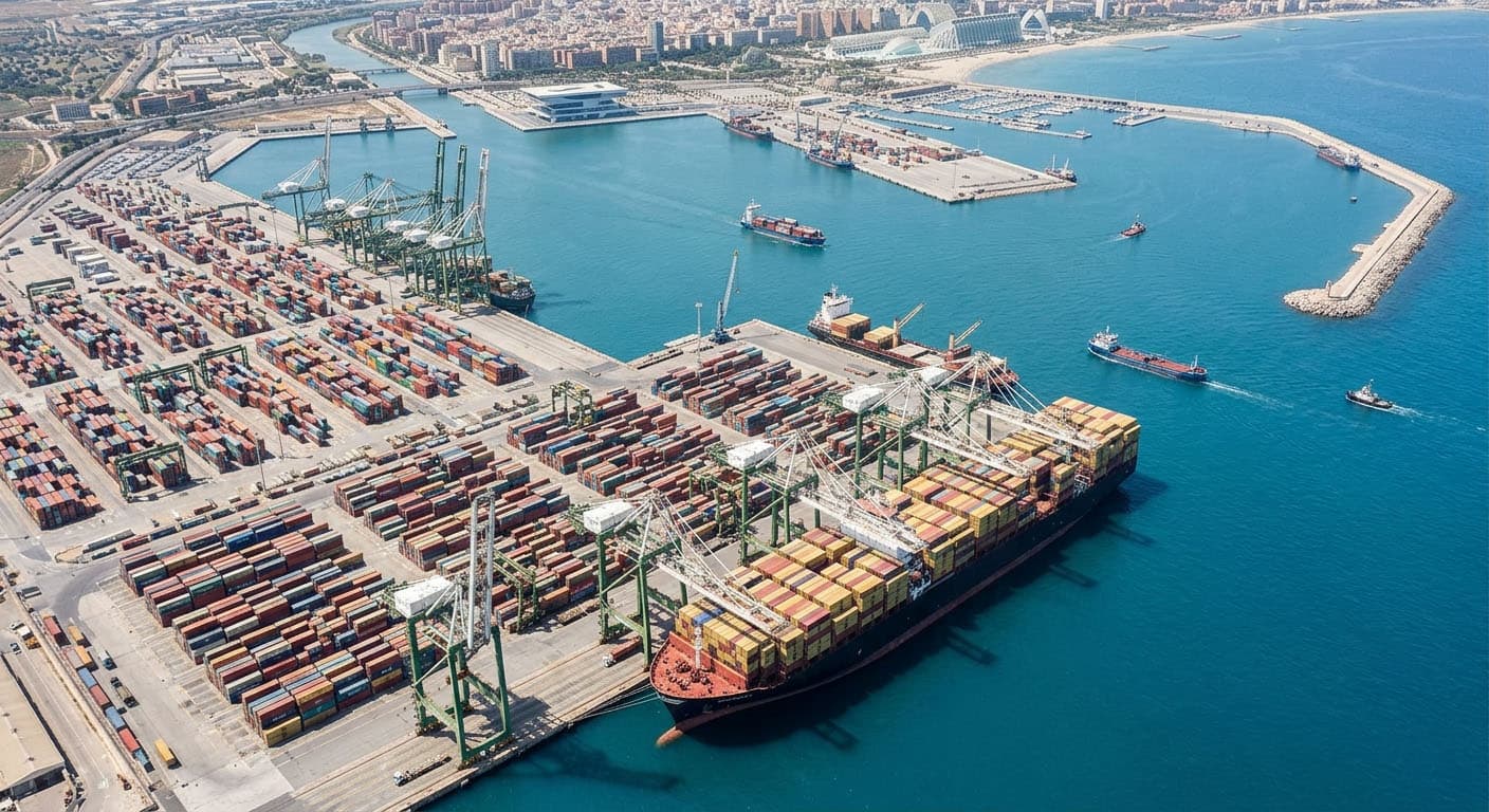 Puerto — actividad logística